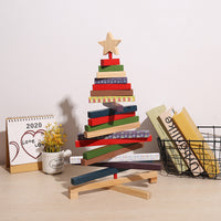 Christmas Tree Wooden Blocks Decorations

