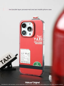 Creative Taxi Design iPhone Cases