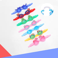 Lindas gafas de natación impermeables antivaho para niños
