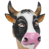 Cow Latex Face Mask