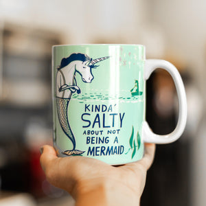 Kinda’ Salty Not A Mermaid - Mug