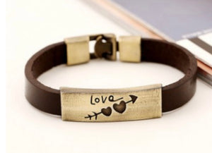 Love Leather Bracelet
