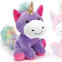 Purple Plush Unicorn
