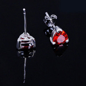 Valentine’s Heart Necklace & Earrings Set