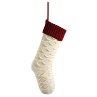 Christmas Gift Bag Decorative Socks Knitted Hanging Decoration
