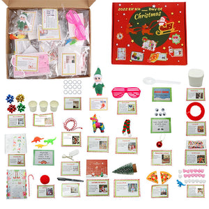 12 Days 24 Days Christmas Countdown Shelf Elf Kit