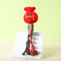 Christmas Tug Rope Dog Toys
