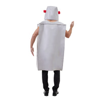 Divertido disfraz de esponja robot de Halloween
