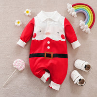 Long-sleeve Christmas Rompers (Baby/Toddler)
