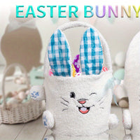 Easter Basket Rabbit Candy Bag Plush
