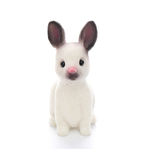 Storybook Cartoon Plush Rabbit Decoration