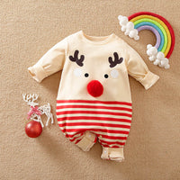 Long-sleeve Christmas Rompers (Baby/Toddler)
