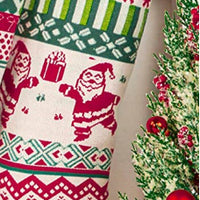 Christmas Decorations Gift Bag Knitted Stockings