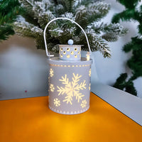 Bougies de noël LED petites lanternes, bougies électroniques de Style nordique, décorations créatives de décoration de vacances