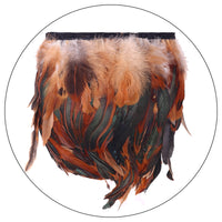 Costume Feather Shawl Bracelet Set