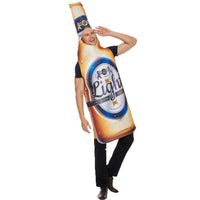 Performance de costume de jeu de bouteille de bière d'Halloween