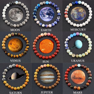 Universe Stone Beads Energy Bracelets