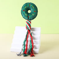 Christmas Tug Rope Dog Toys
