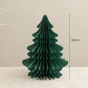 Mini Expandable Christmas Tree Paper Decorations