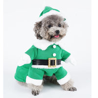 Costume de chien elfe de Noël