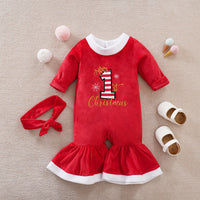 Long-sleeve Christmas Rompers (Baby/Toddler)
