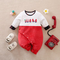 Long-sleeve Christmas Rompers (Baby/Toddler)
