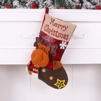 Merry Christmas 3D Character Stockings
