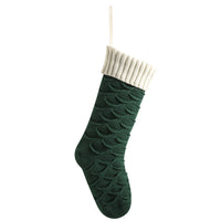 Christmas Gift Bag Decorative Socks Knitted Hanging Decoration
