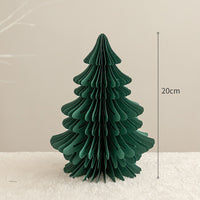 Mini Expandable Christmas Tree Paper Decorations
