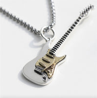 Electric Guitar Rock Punk Necklace

