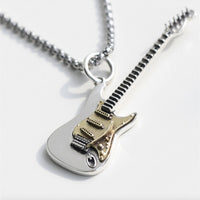 Electric Guitar Rock Punk Necklace