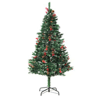 Pine Cones & Berries Christmas Tree