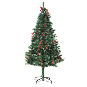 Pine Cones & Berries Christmas Tree