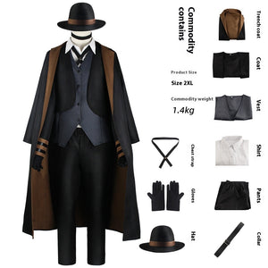 Stray Dogs Cos Costume Central Plains Also Cosplay Stage Costume (Mens)