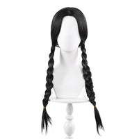 Halloween Wednesday Adams Cosplay Costume and Accessories (Child/Adult)
