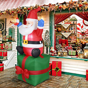 Inflatable Santa Claus Outdoor Christmas Decorations