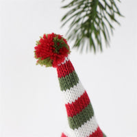 Christmas Knitted Wool Scarf Hat Wine Bottle Cover
