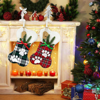 Dog Bone Christmas Stockings
