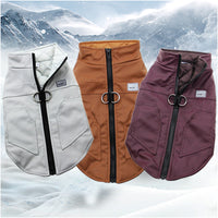 Small And Medium-sized Dog Thickened Autumn And Winter Warm Vest
