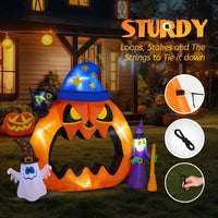 6.9ft Pumpkin Inflatable Halloween Decoration