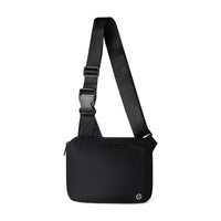 Nylon Althletic Crossbody Bag
