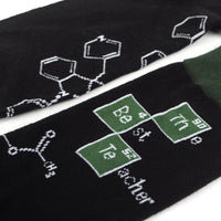 "The Best Teacher" Novelty Socks (Mens)
