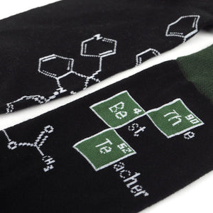"The Best Teacher" Novelty Socks (Mens)