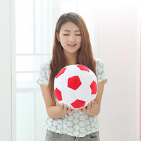 Cartoon Soccer Ball Pillow Plush