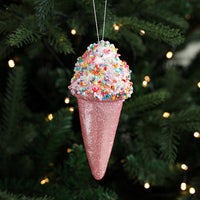 Glittered Christmas Sweets Christmas Tree Ornaments
