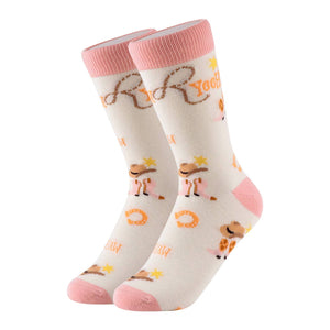'Yeehaw' Western Novelty Socks