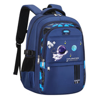 Spaceman Primary School Student Oxford Cloth Schoolbag Children Nylon Backpack
