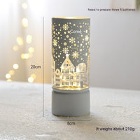 Luminous Christmas Decoration Simulated Candle Holders
