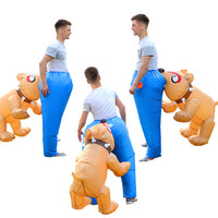 Dog Bite Inflatable Costume (Adult)