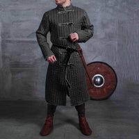 Costume de théâtre de scène de vêtements de protection thermique du guerrier médiéval
